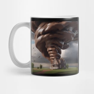 A Tornado Made Of Chocolate Mug